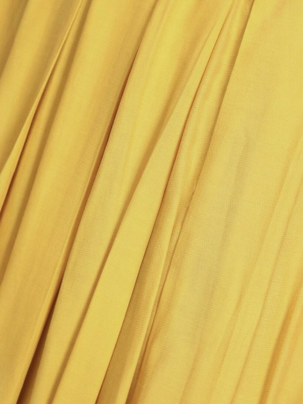 Lulus If You Pleats Yellow Pleated Maxi Skirt NWT - Picture 9 of 12